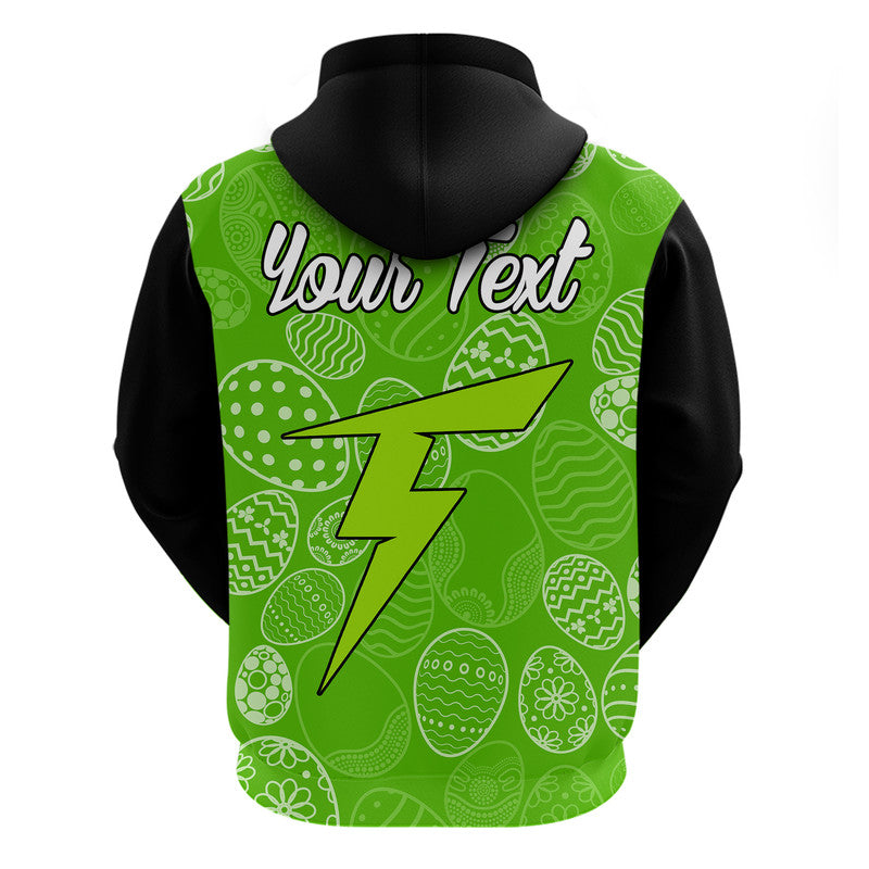 (Custom Personalised) Sydney Thunder Cricket Happy Easter Day Zip Up And Pullover Hoodie Simple Style LT9 - Vibe Hoodie Shop