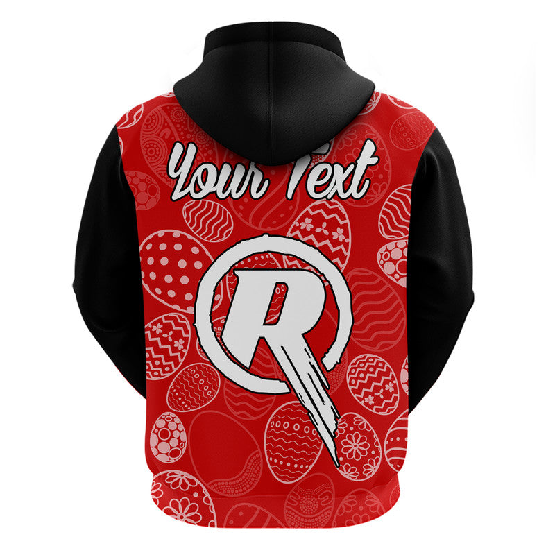 (Custom Personalised) Melbourne Renegades Cricket Happy Easter Day Zip Up And Pullover Hoodie Simple Style LT9 - Vibe Hoodie Shop