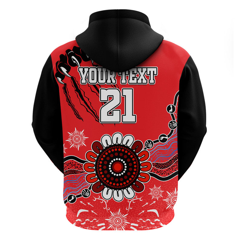(Custom Personalised) Wildcats Basketball Zip Up And Pullover Hoodie Go Champions Aboriginal LT9 - Vibe Hoodie Shop