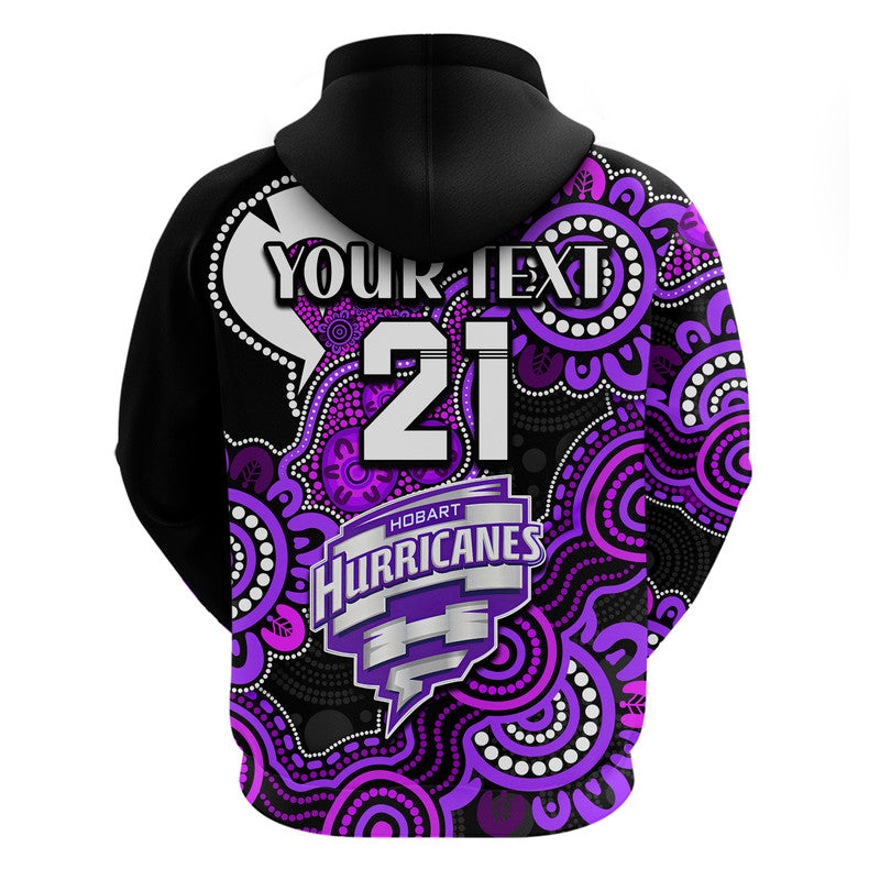 (Custom Personalised) Hobart Hurricanes Cricket Zip Up And Pullover Hoodie NAIDOC Torres Strait For Our Elders LT9 - Vibe Hoodie Shop