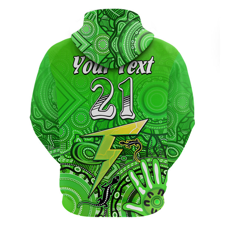 (Custom Personalised) Sydney Thunder Cricket Champions Zip Up And Pullover Hoodie Lizard Indigenous Aboriginal LT9 - Vibe Hoodie Shop