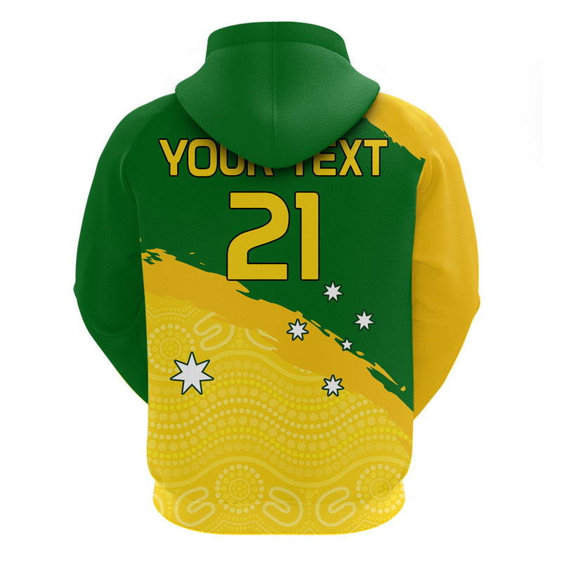 (Custom Personalised) Australia Soccer Zip Up And Pullover Hoodie World Cup Football Matildas Female Socceroos LT9 - Vibe Hoodie Shop