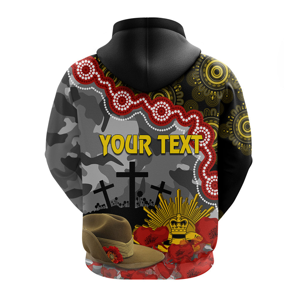 Tigers Football ANZAC 2023 Hoodie Aboriginal Mix Slouch Hat LT7 - Vibe Hoodie Shop