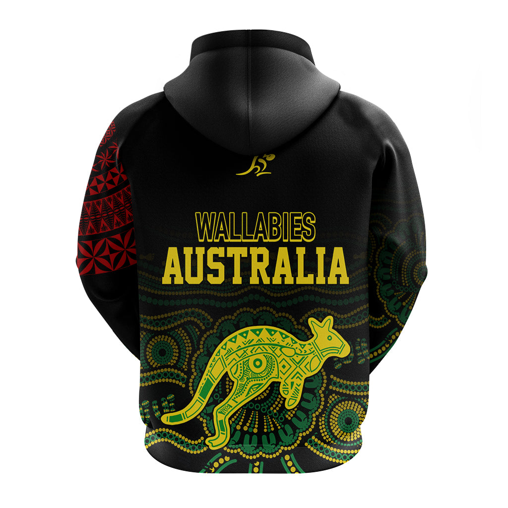 Personalised Aussie Wallabies Mix Mate Maa Tonga Hoodie Ver 01 LT7 - Vibe Hoodie Shop