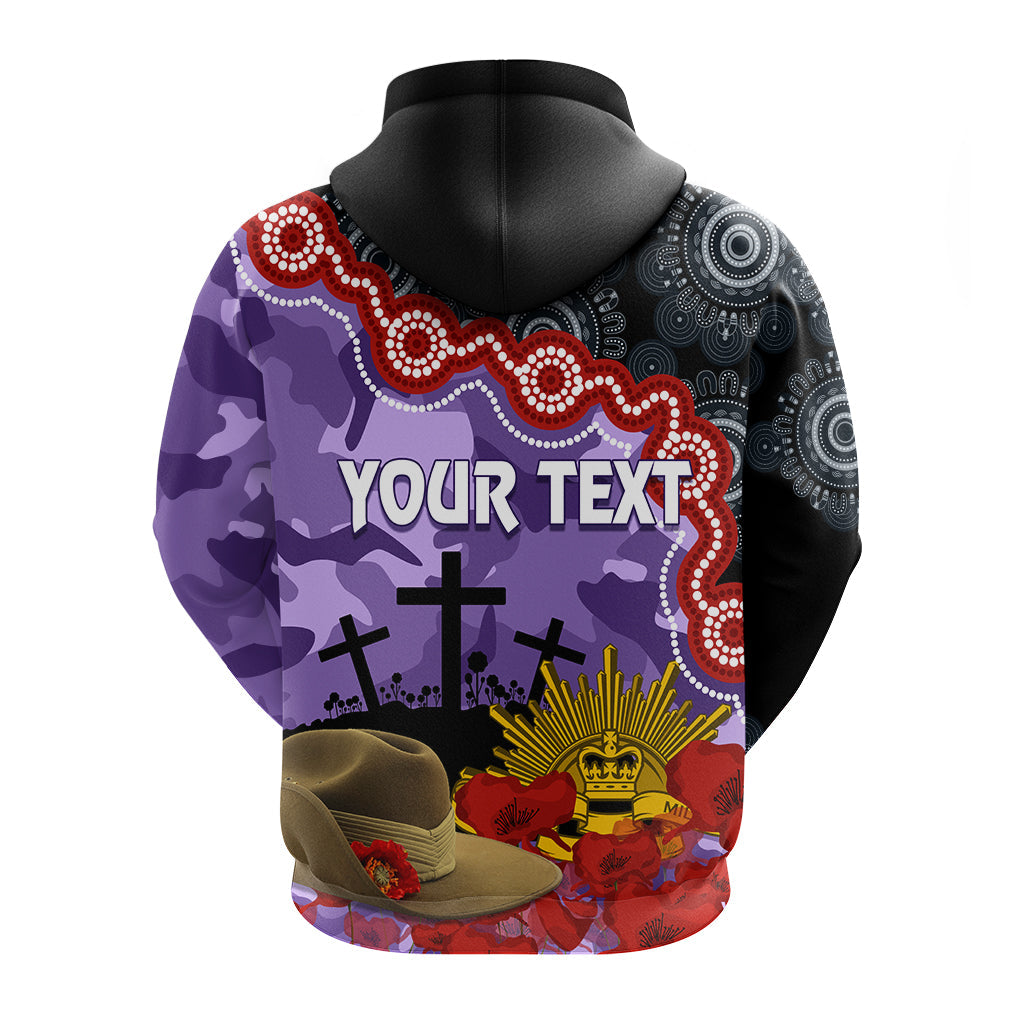 Freo Dockers Football ANZAC 2023 Hoodie Aboriginal Mix Slouch Hat LT7 - Vibe Hoodie Shop