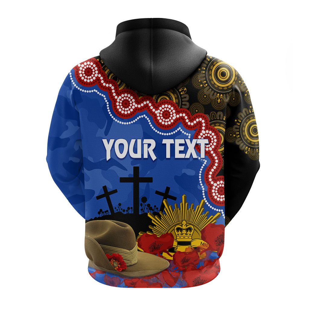 Eagles Football ANZAC 2023 Hoodie Aboriginal Mix Slouch Hat LT7 - Vibe Hoodie Shop