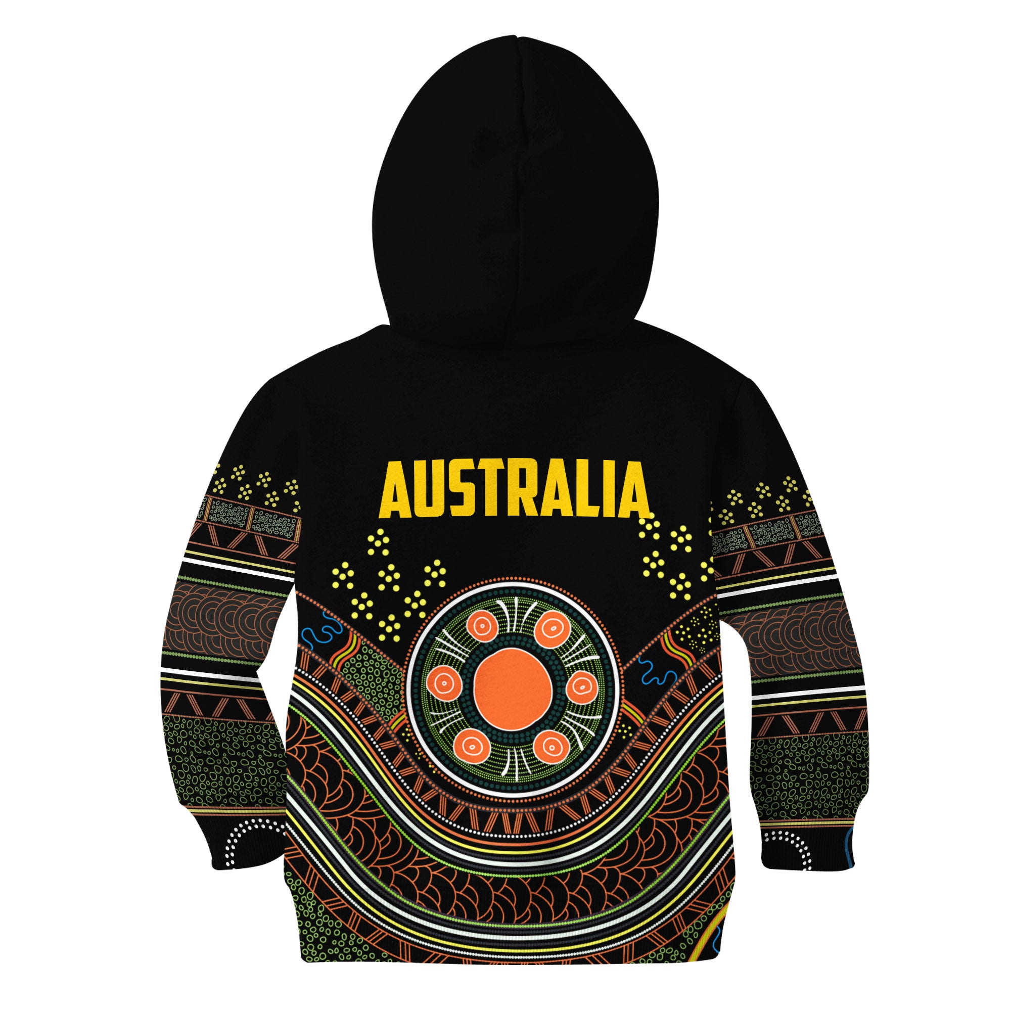 Cricket Australia Hoodie KID Indigenous RLT7 - Vibe Hoodie Shop