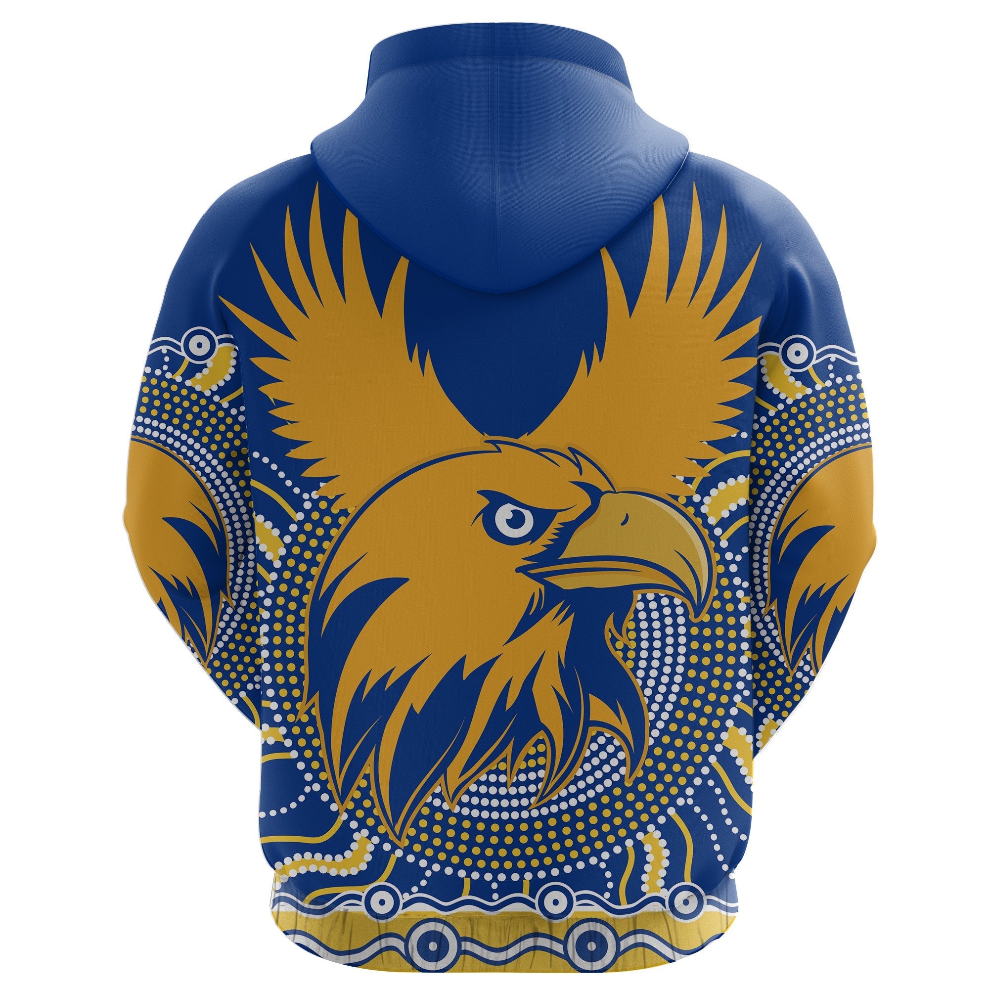 Eagles Hoodie West Coast Mix Indigenous - Vibe Hoodie Shop