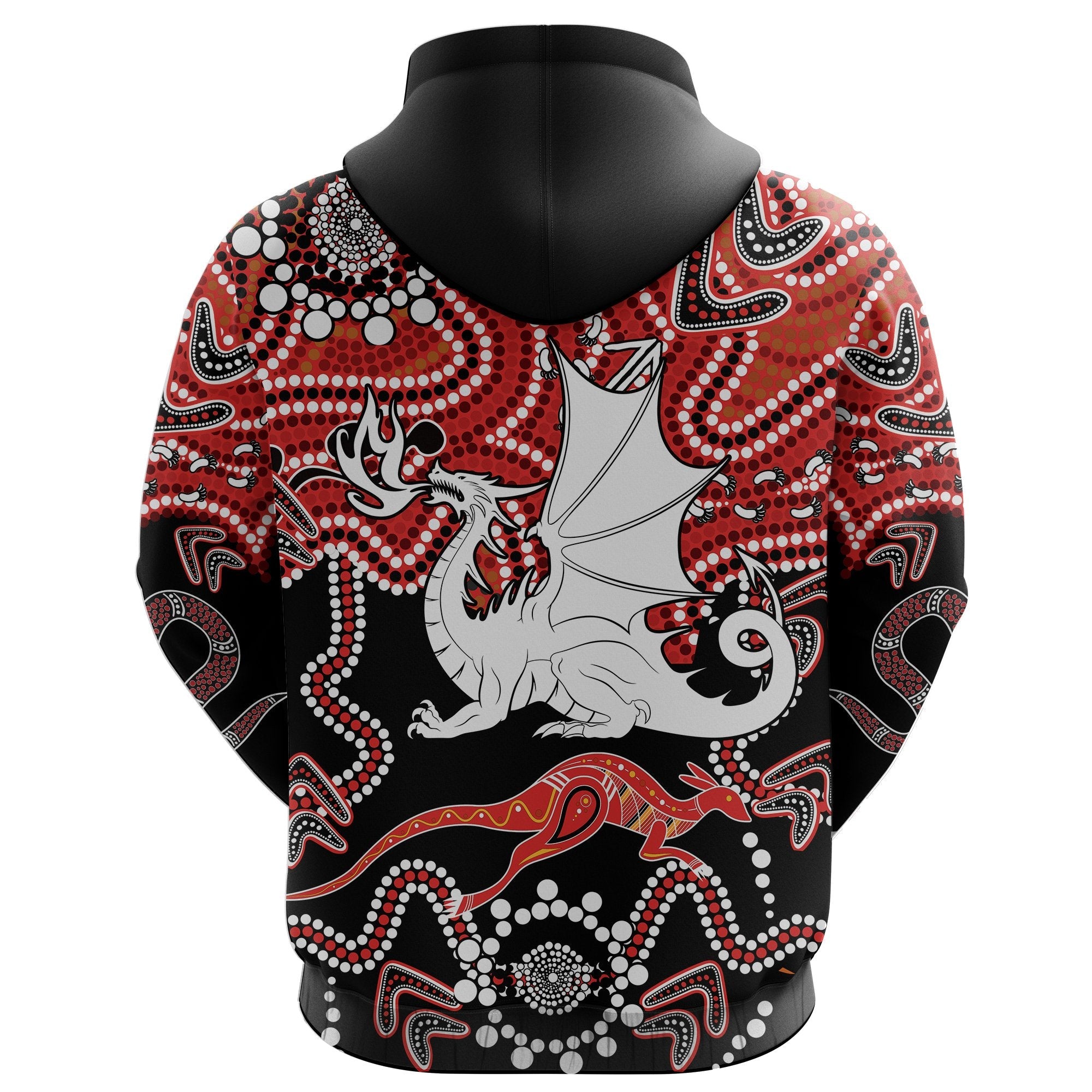 Dragons Hoodie St. George Indigenous Limited - Vibe Hoodie Shop