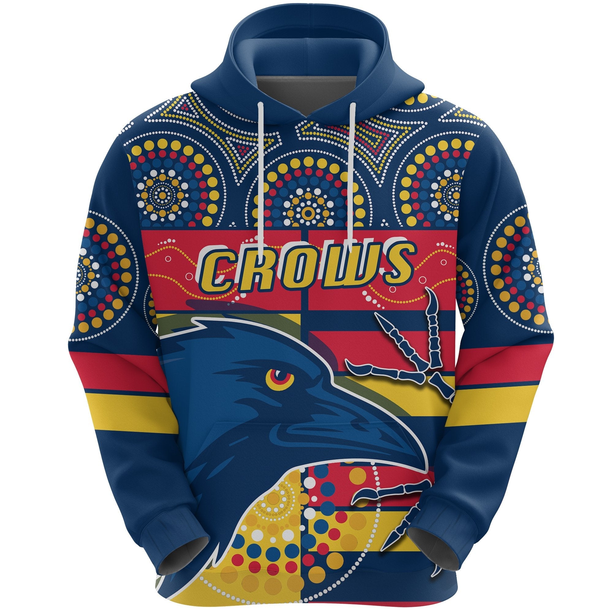 Adelaide Hoodie Indigenous Crows - Vibe Hoodie Shop