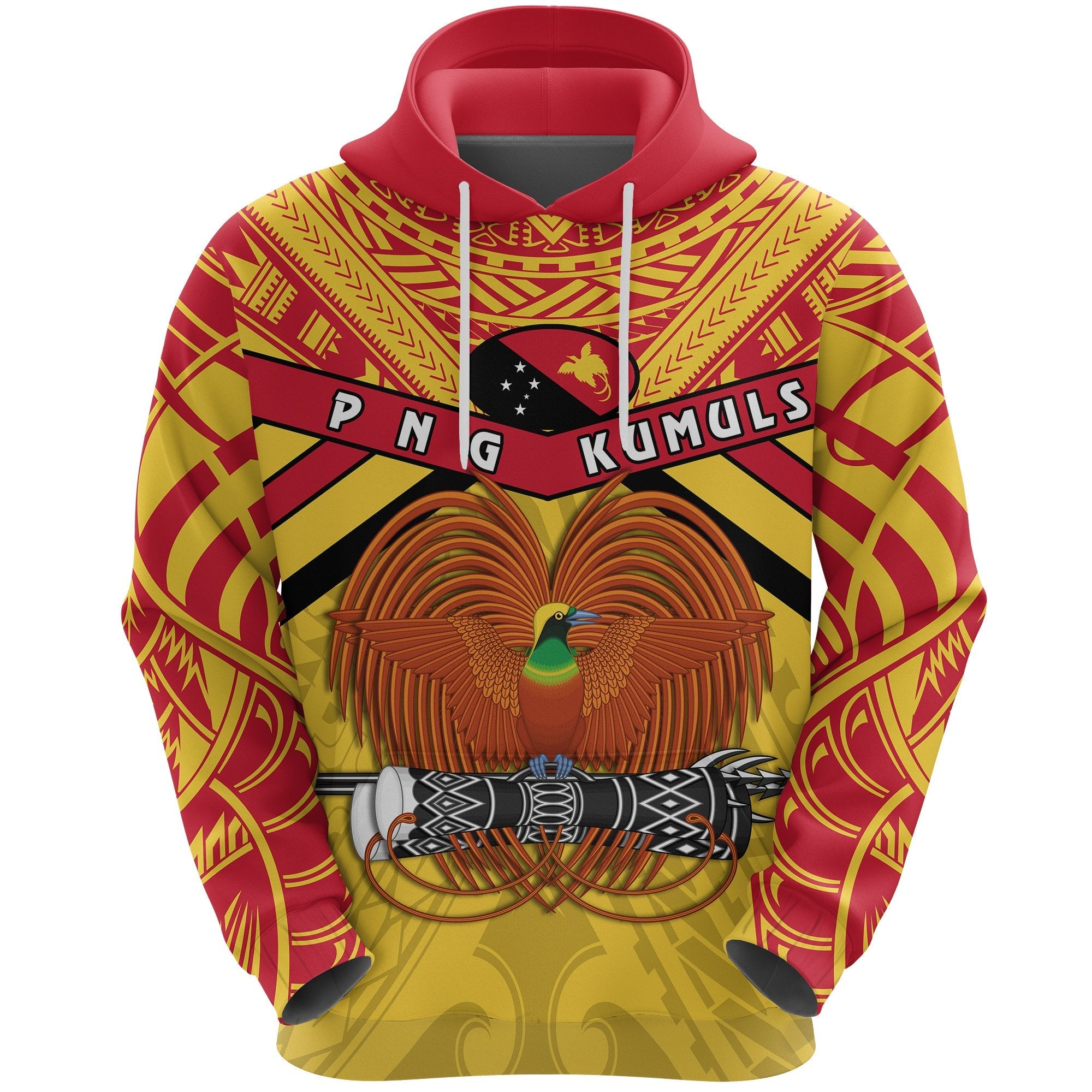 Papua New Guinea Rugby Hoodie PNG - The Kumuls - Vibe Hoodie Shop