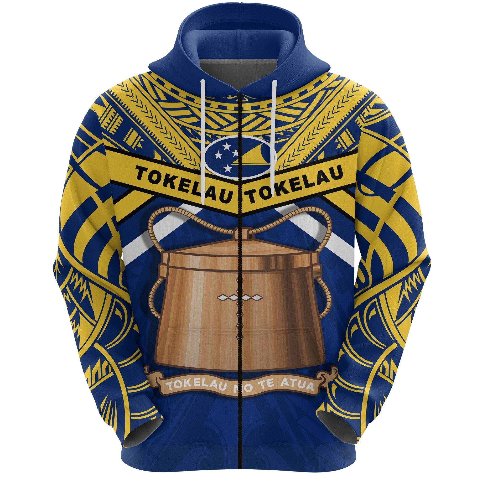 Tokelau Rugby Zip Hoodie Version - Vibe Hoodie Shop