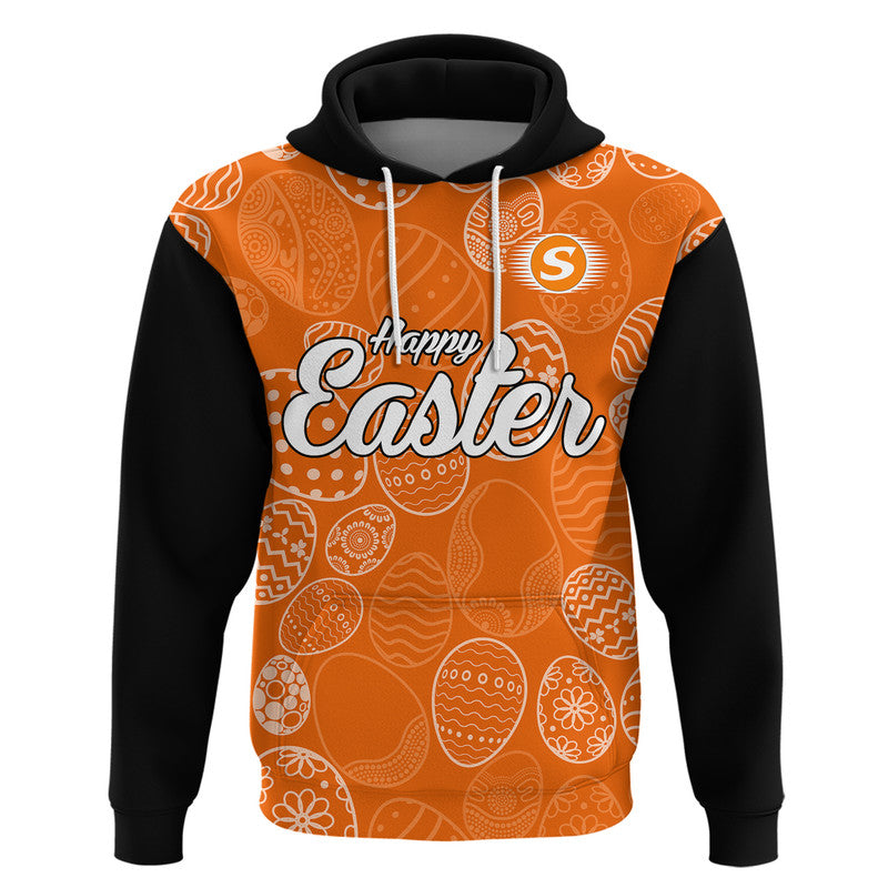 (Custom Personalised) Perth Scorchers Cricket Happy Easter Day Zip Up And Pullover Hoodie Simple Style LT9 - Vibe Hoodie Shop