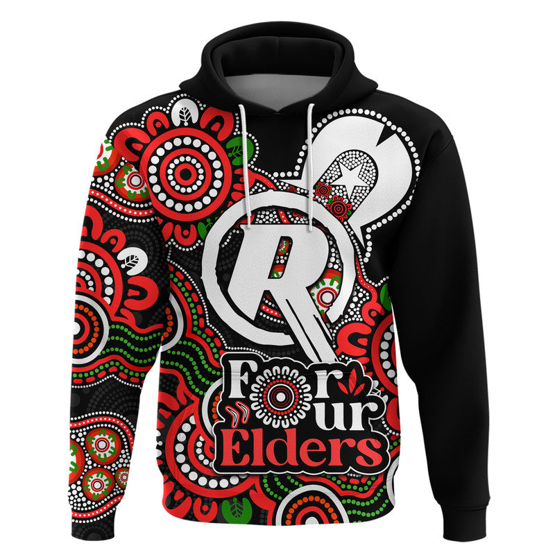 Melbourne Renegades Cricket Zip Up And Pullover Hoodie NAIDOC Torres Strait For Our Elders LT9 - Vibe Hoodie Shop