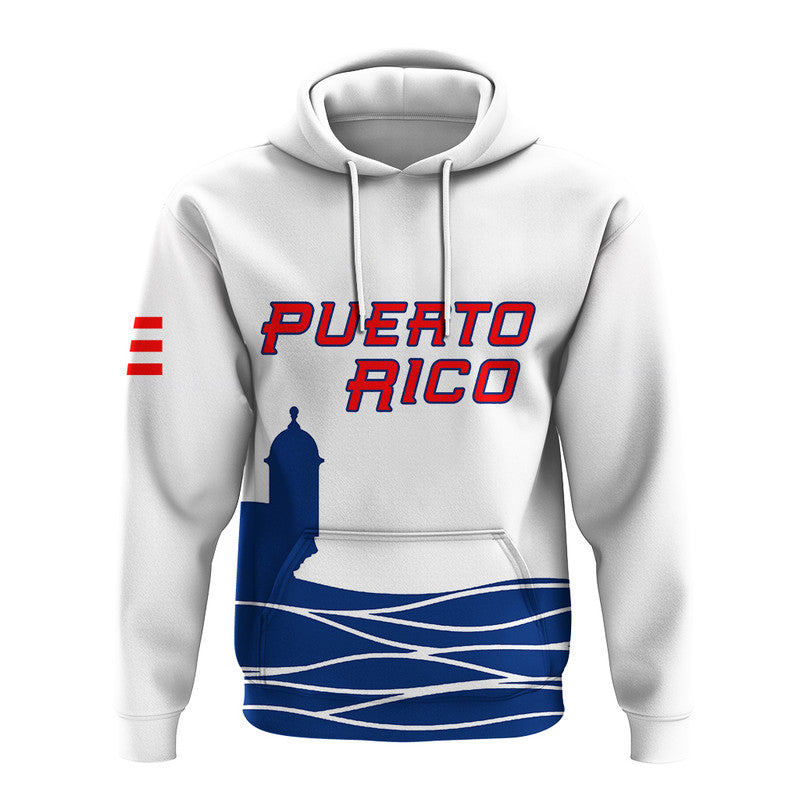 (Custom Personalised And Number) Baseball 2023 Puerto Rico Hoodie LT6 - Vibe Hoodie Shop