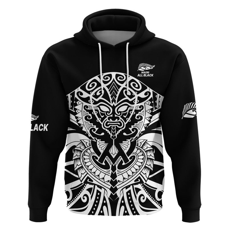 Aotearoa Silver Fern Rugby Sevens Zip Up And Pullover Hoodie Maori Tribal All Black LT9 - Vibe Hoodie Shop