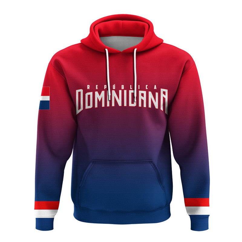 (Custom Personalised And Number) Baseball 2023 Dominicana Hoodie LT6 - Vibe Hoodie Shop