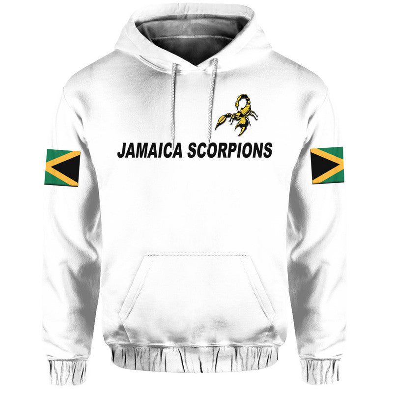 (Custom Personalised) Jamaica Cricket Scorpions Zip Up And Pullover Hoodie Special Style LT8 - Vibe Hoodie Shop