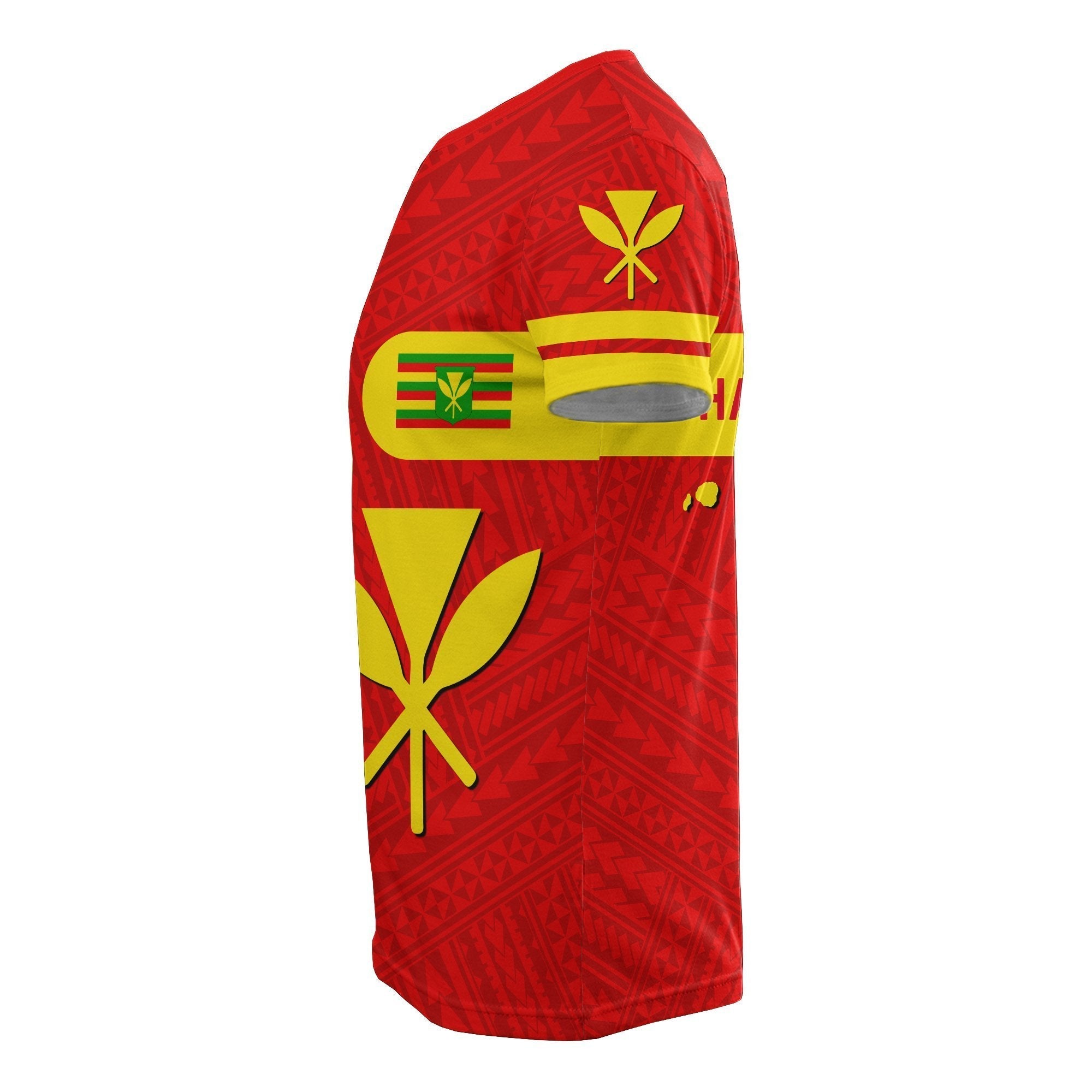 Kanaka Maoli Flag Polynesian T shirt - Morale Style - Vibe Hoodie Shop