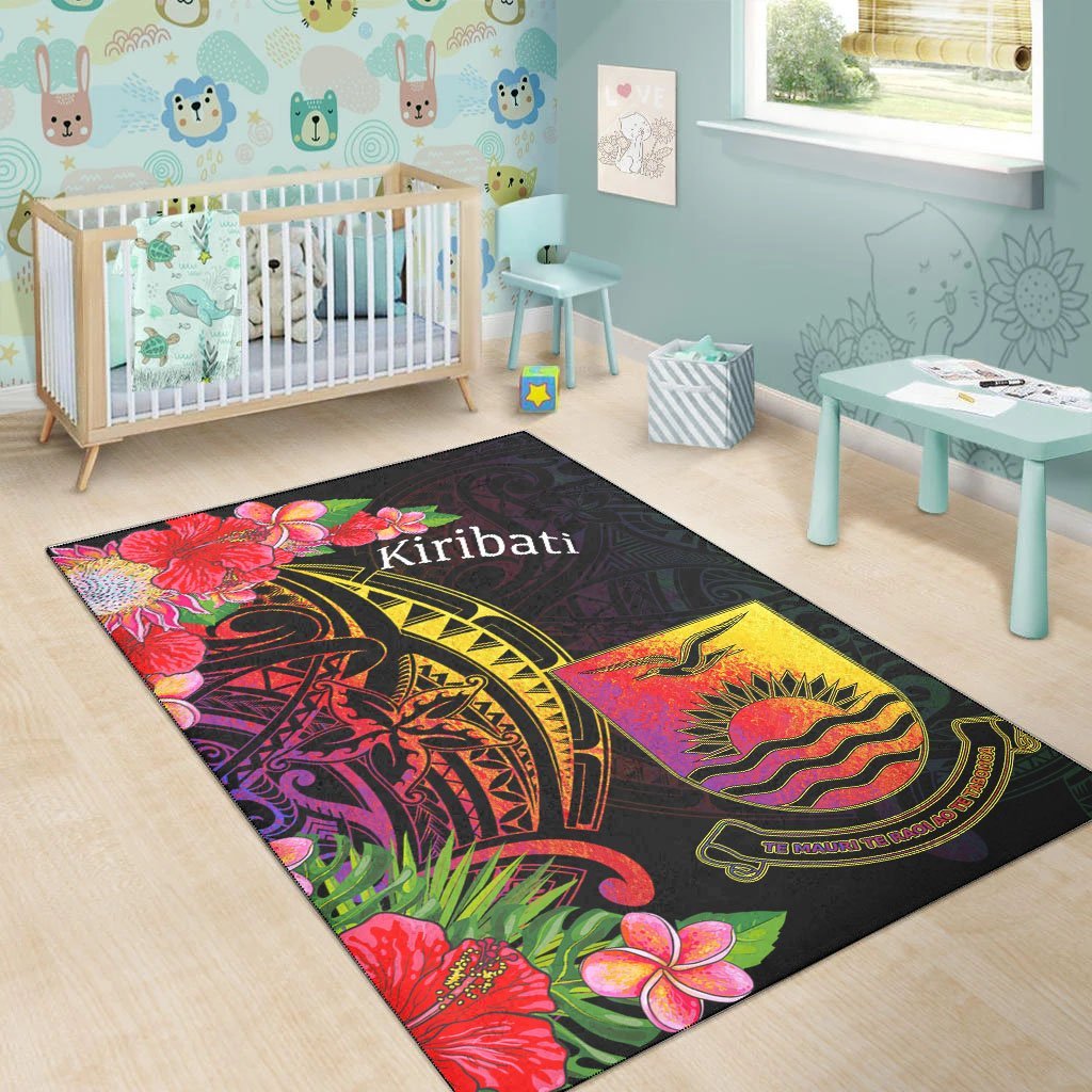 Kiribati Area Rug - Tropical Hippie Style - Vibe Hoodie Shop