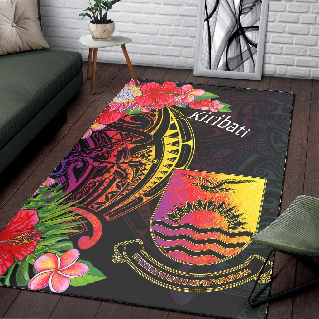 Kiribati Area Rug - Tropical Hippie Style - Vibe Hoodie Shop