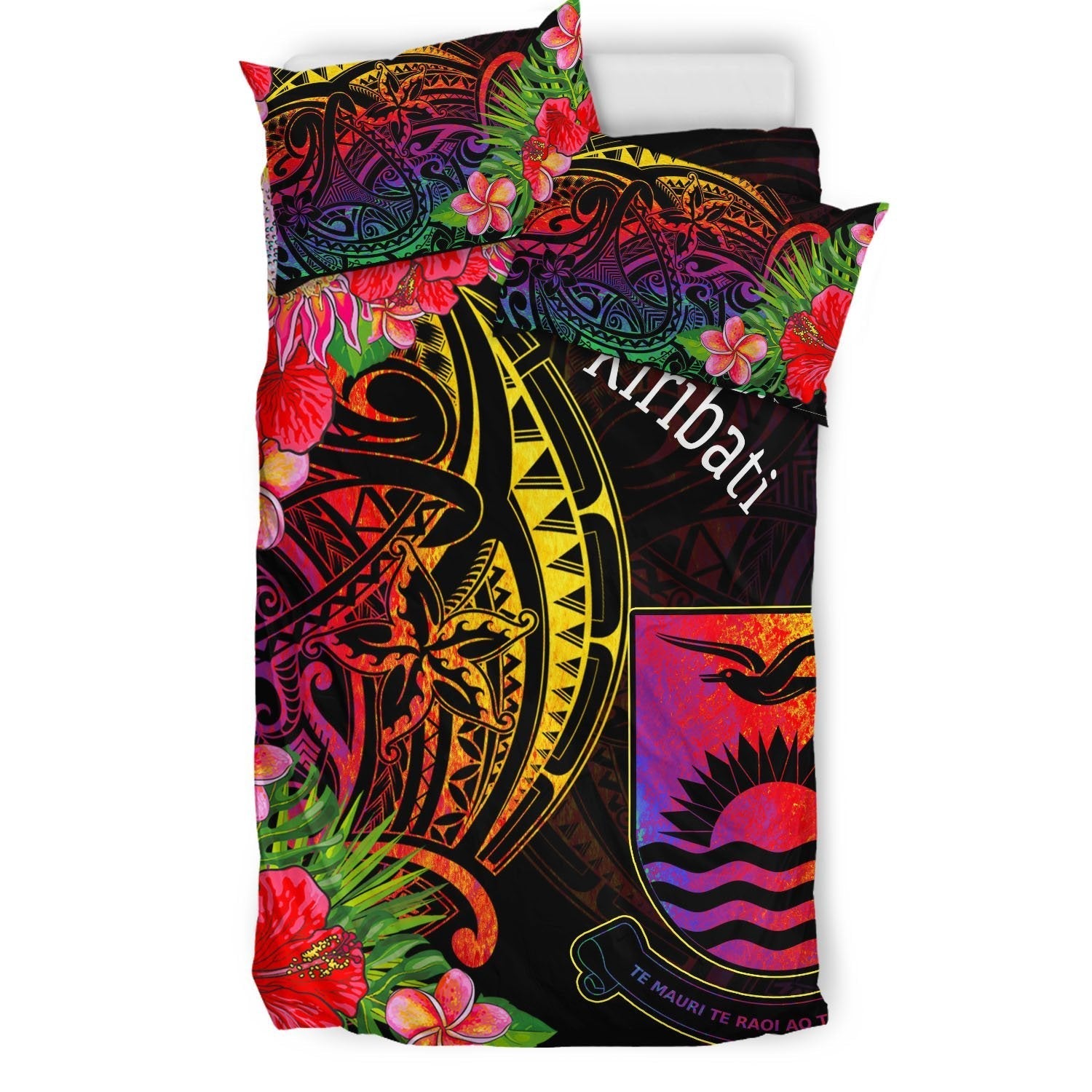 Kiribati Bedding Set - Tropical Hippie Style - Vibe Hoodie Shop