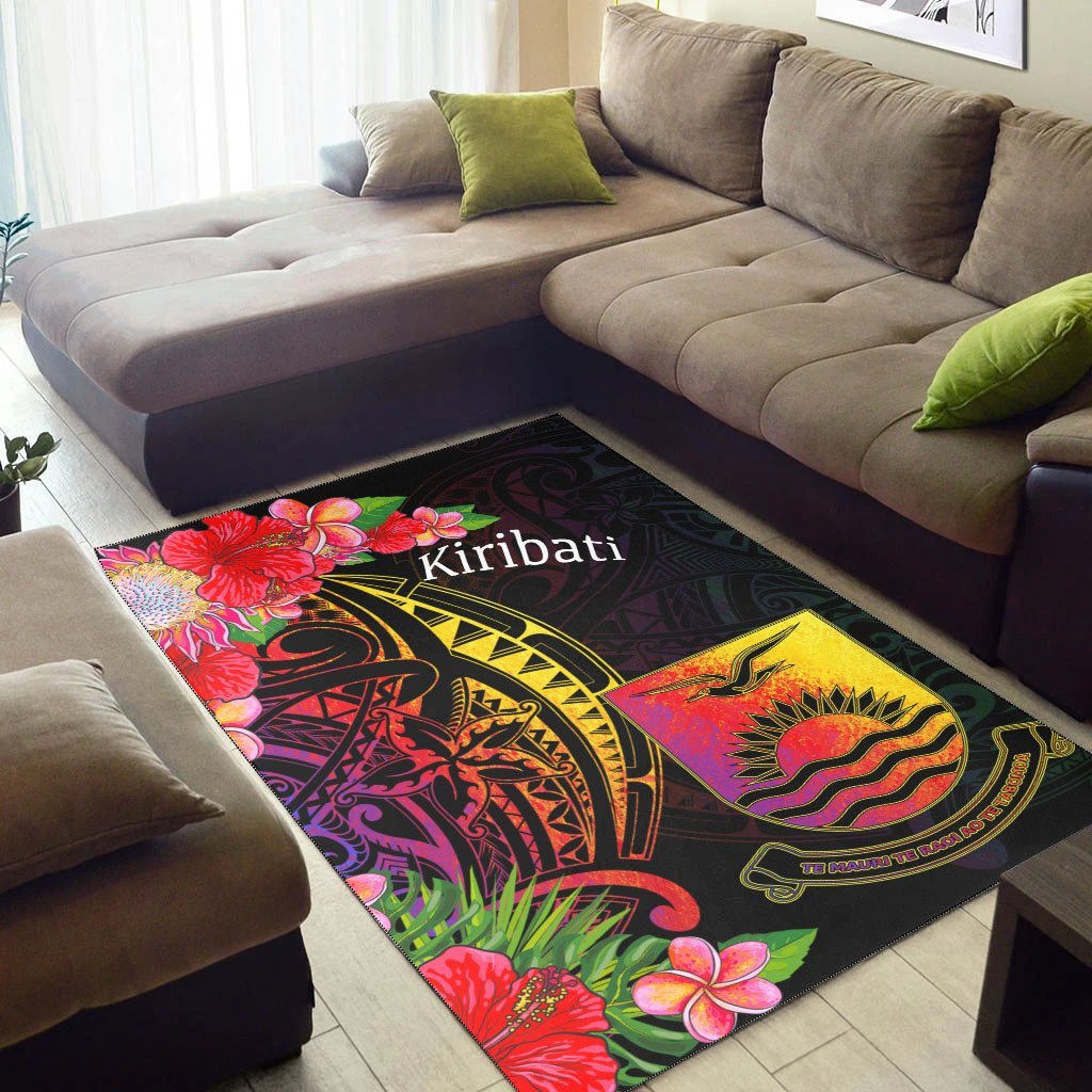 Kiribati Area Rug - Tropical Hippie Style - Vibe Hoodie Shop