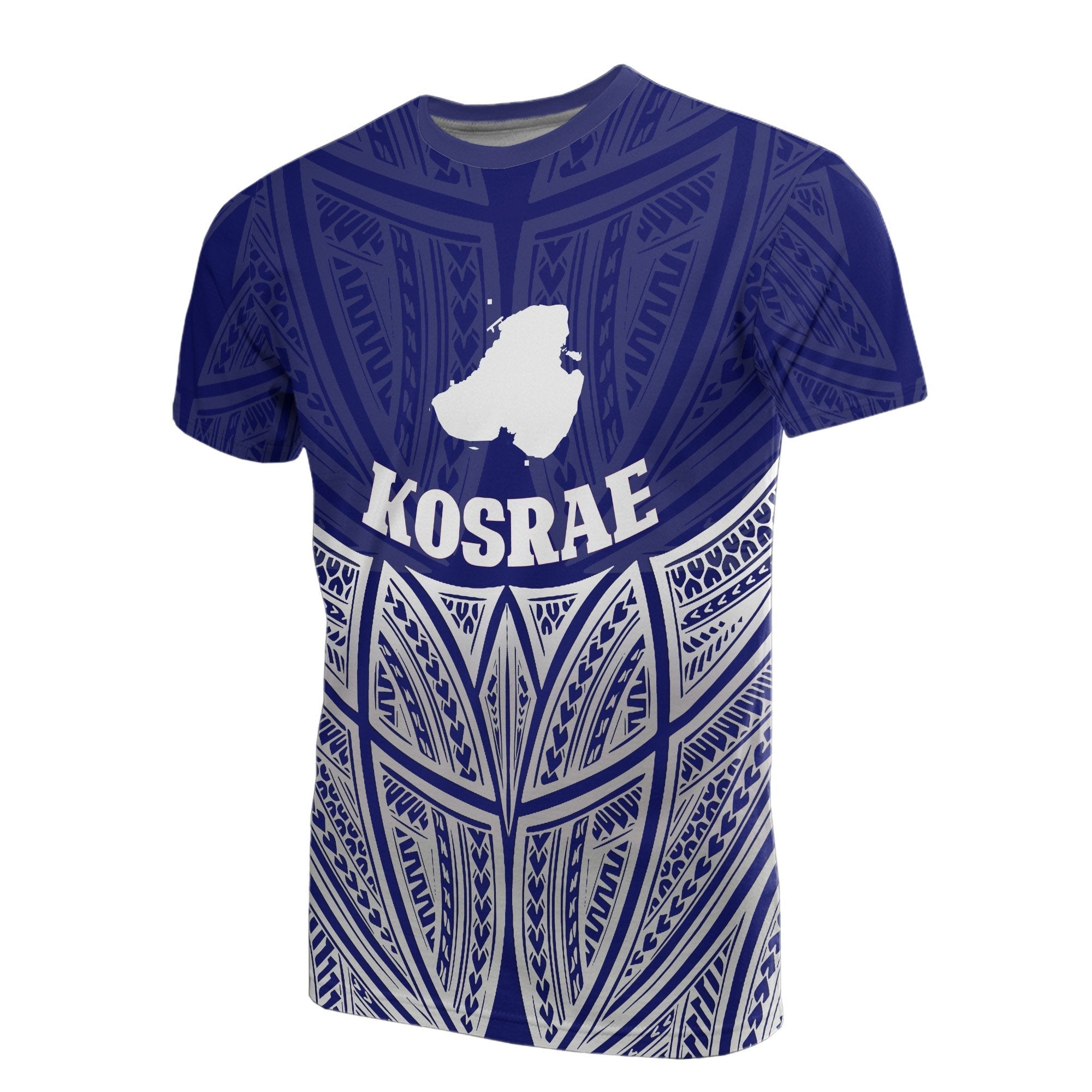 Vibe Hoodie Kosrae Polynesian T shirt Blue Pride Map And Seal - Vibe Hoodie Shop