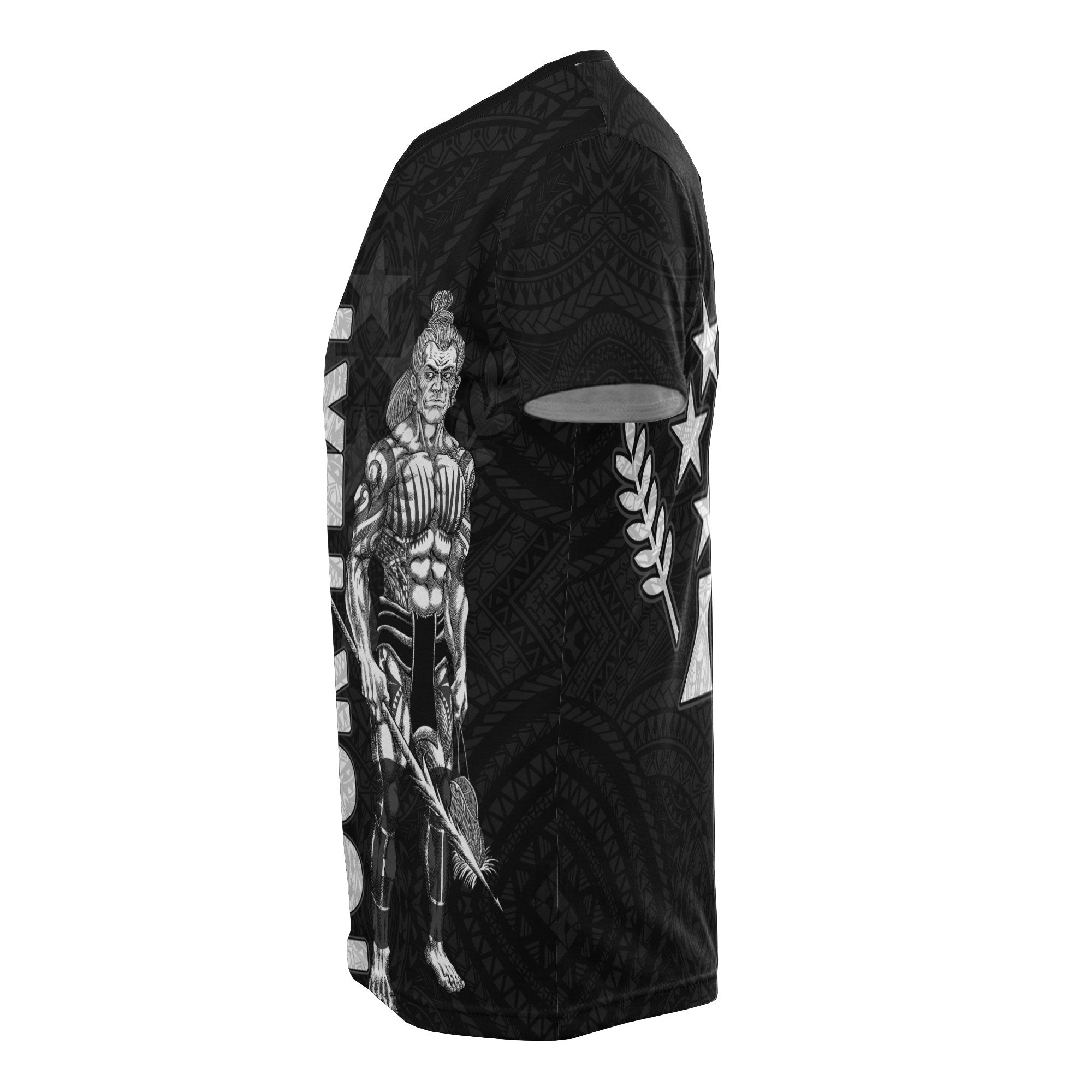 Vibe Hoodie Kosrae Custom Personalised Polynesian T shirt - Micronesia Kosraean Warrior - Vibe Hoodie Shop