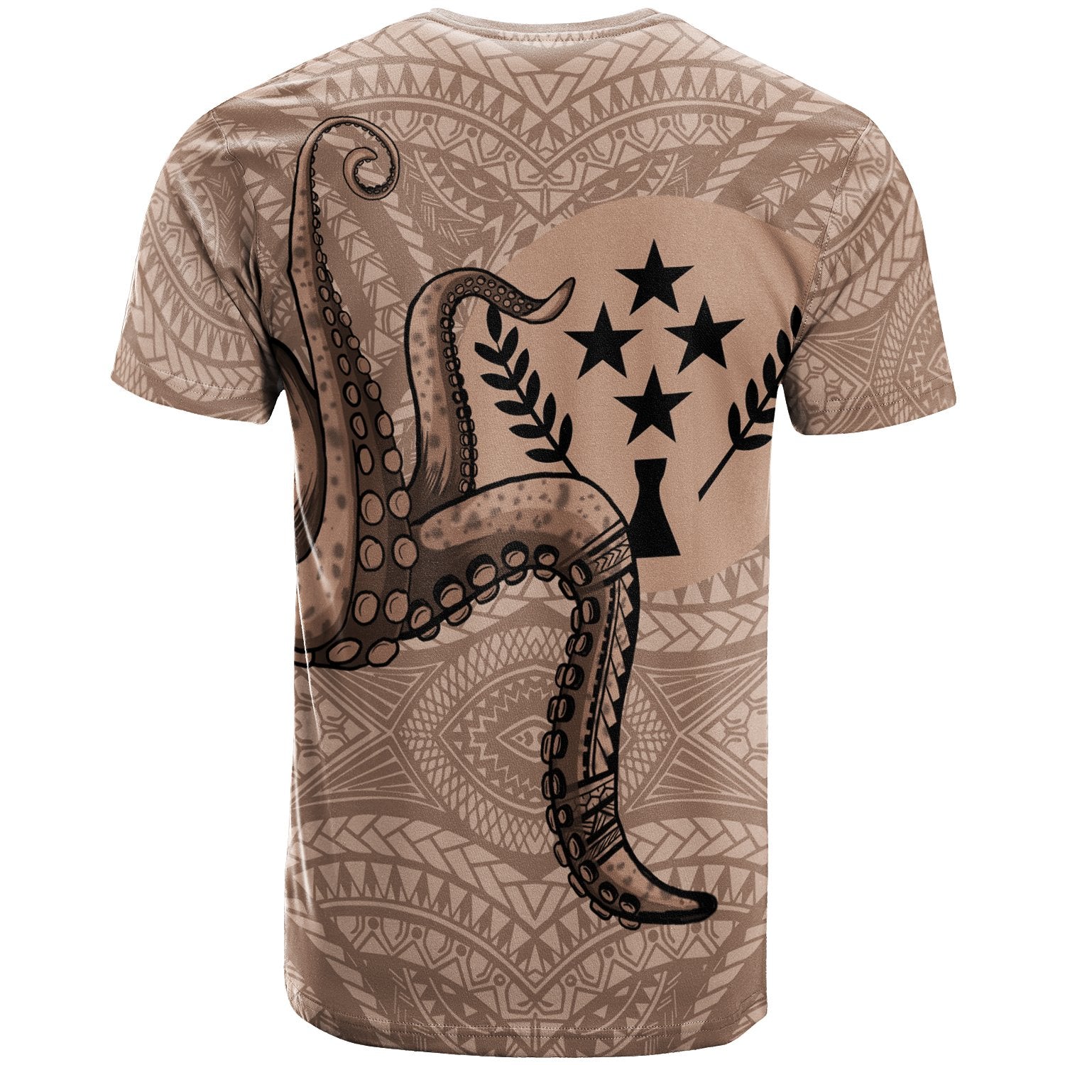 Vibe Hoodie Kosrae T shirt - Micronesia Octopus Tentacle - Vibe Hoodie Shop