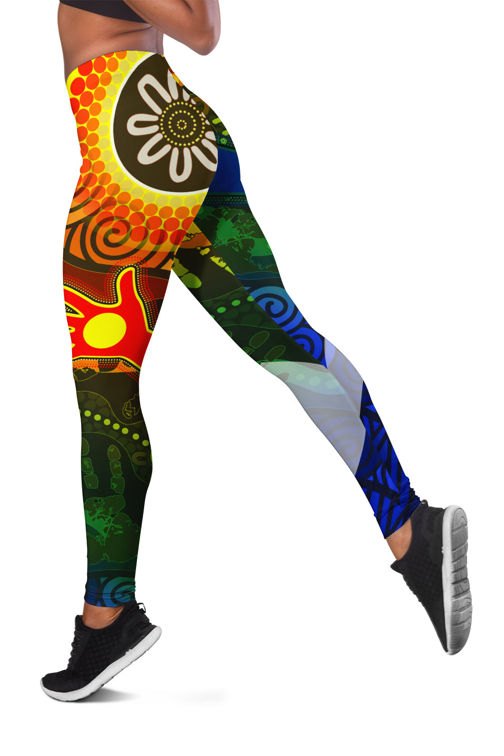 Aboriginal and Torres Strait Islander Peoples Leggings - - Vibe Hoodie Shop