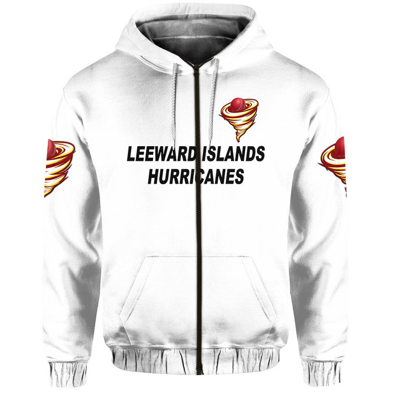 (Custom Personalised) Leeward Islands Cricket Hurricanes Zip Up And Pullover Hoodie Special Style LT8 - Vibe Hoodie Shop