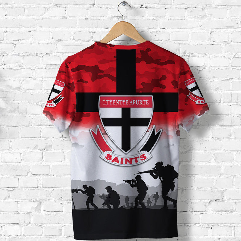 Ltyentye Apurte ANZAC T shirt Simple Style - Saints - Vibe Hoodie Shop