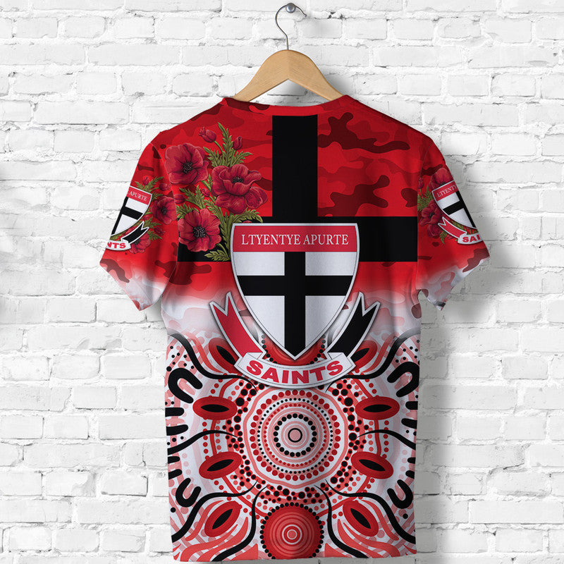 Ltyentye Apurte ANZAC T shirt Indigenous Vibes - Saints - Vibe Hoodie Shop