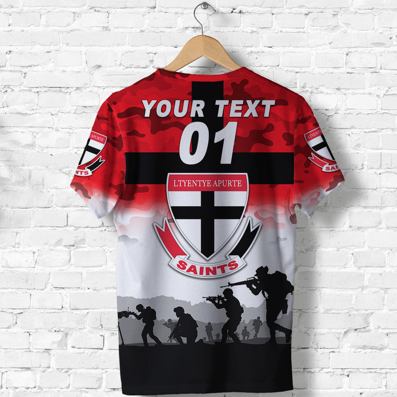 (Custom Personalised) Ltyentye Apurte ANZAC T shirt Simple Style - Saints - Vibe Hoodie Shop
