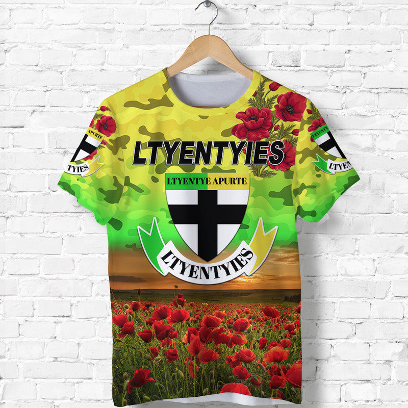 Ltyentye Apurte ANZAC T shirt Poppy Vibes - Ltyentyies - Vibe Hoodie Shop