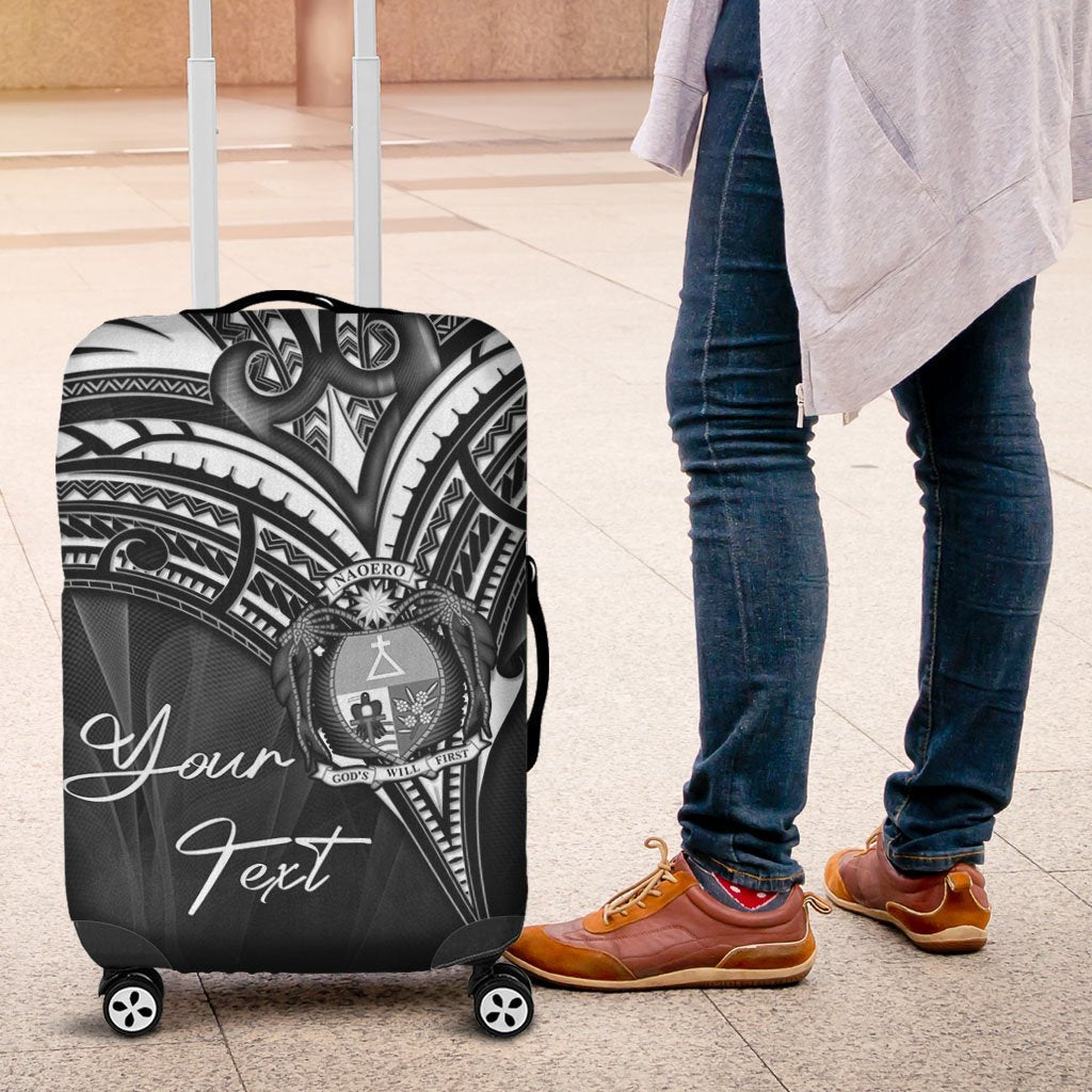 Nauru Custom Personalised Luggage Covers - Cross Style - Vibe Hoodie Shop