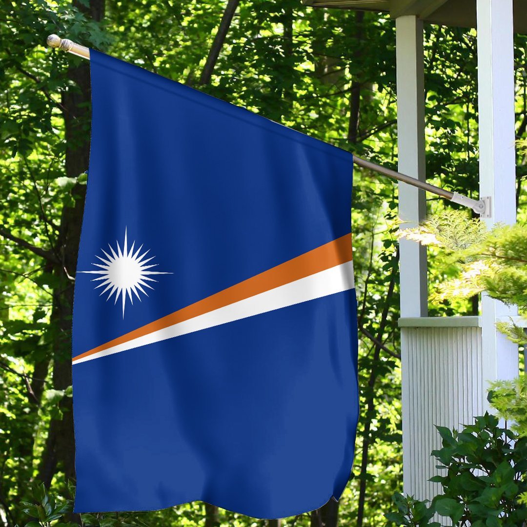 Marshall Islands Flag - (Garden Flag/House Flag) - Vibe Hoodie Shop