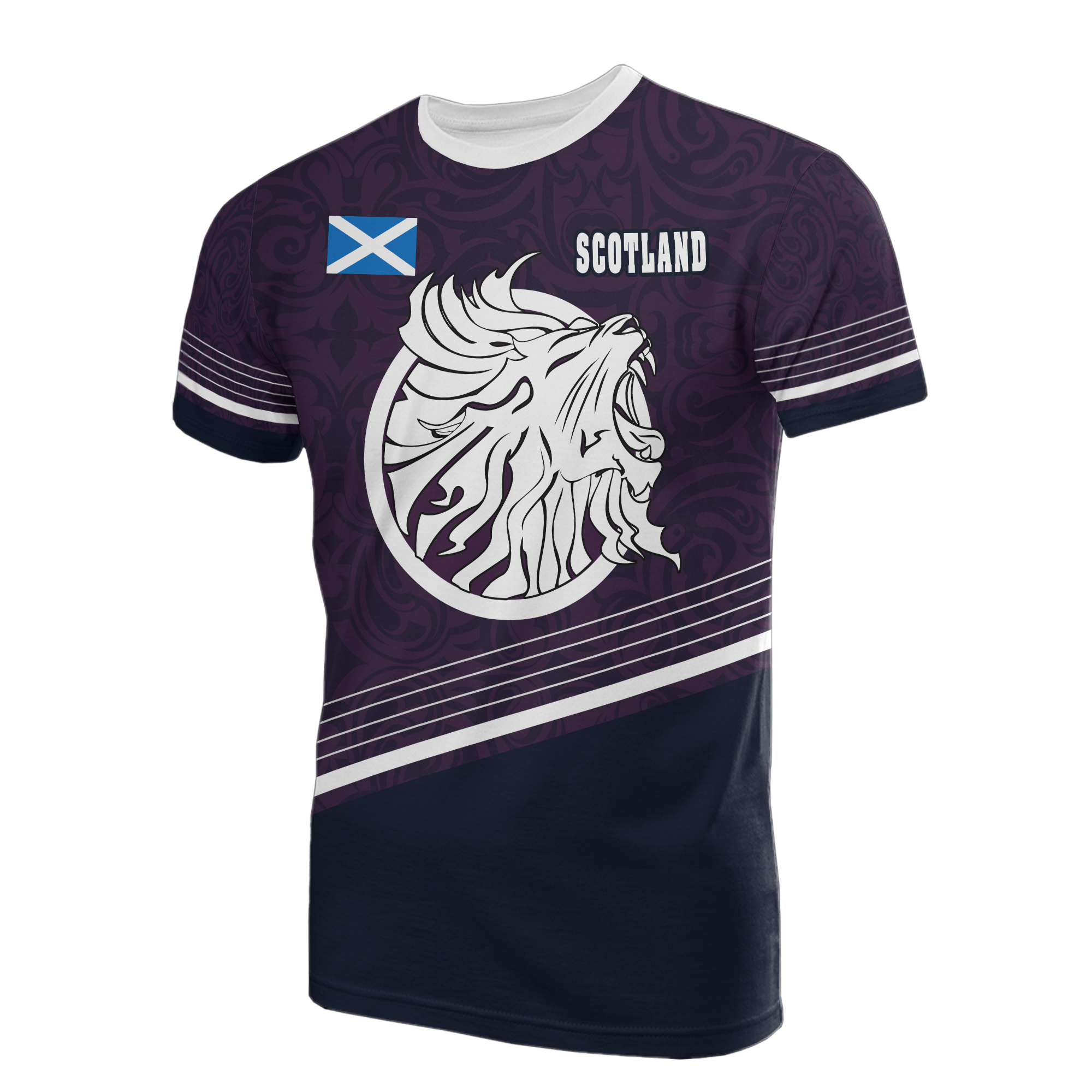 Scotland T shirt - Scottish Lion - Vibe Hoodie Shop