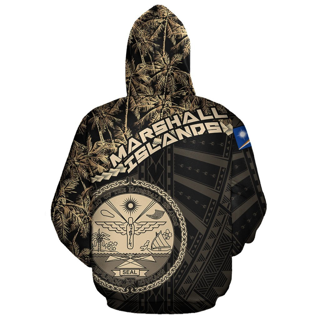 Marshall Islands Hoodie Golden Coconut - Vibe Hoodie Shop