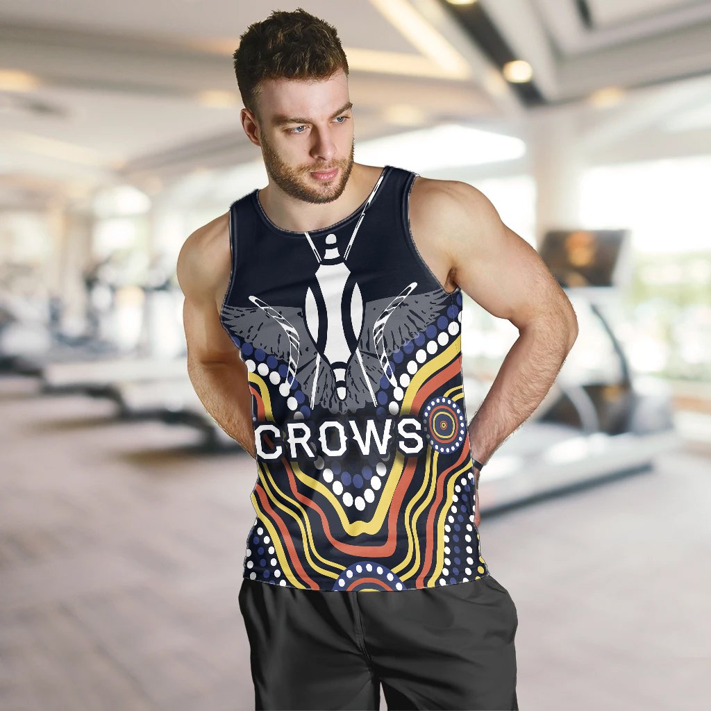 Adelaide Men Tank Top Special Crows - Vibe Hoodie Shop