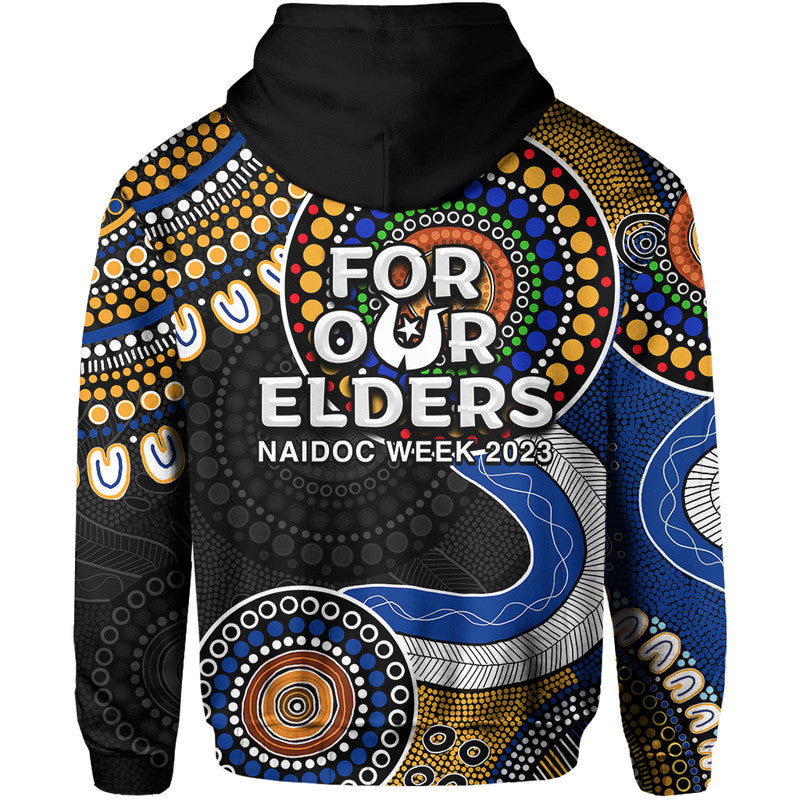 Eagles Rugby Hoodie NAIDOC 2023 Aboriginal LT6 - Vibe Hoodie Shop