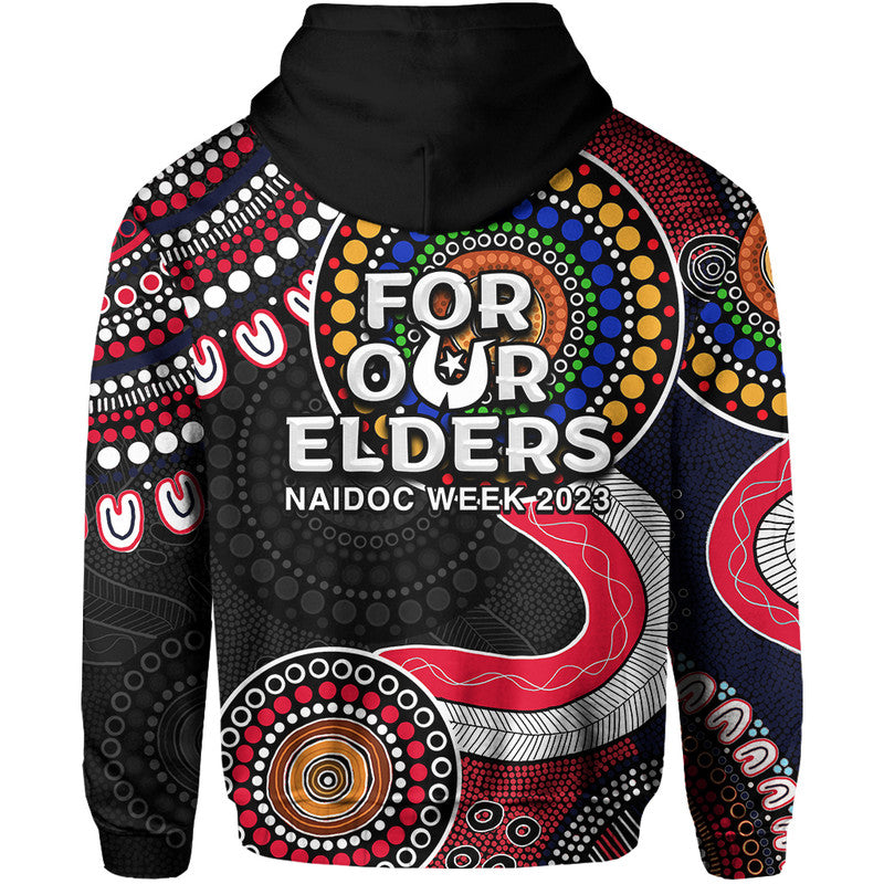 Demons Rugby Hoodie NAIDOC 2023 Aboriginal LT6 - Vibe Hoodie Shop