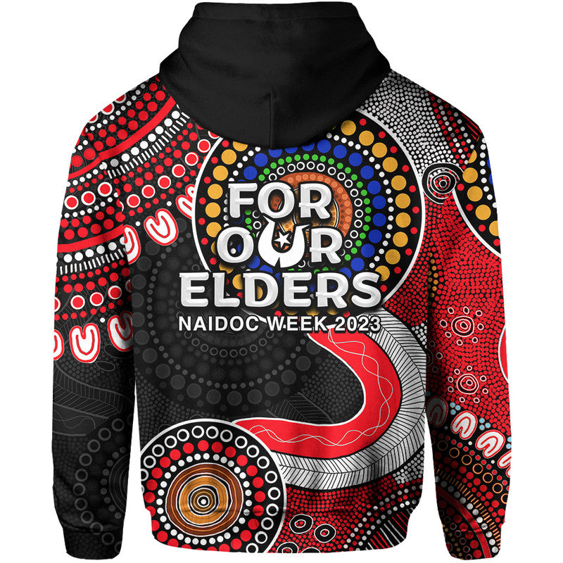 Dragons Rugby Hoodie NAIDOC 2023 Aboriginal LT6 - Vibe Hoodie Shop