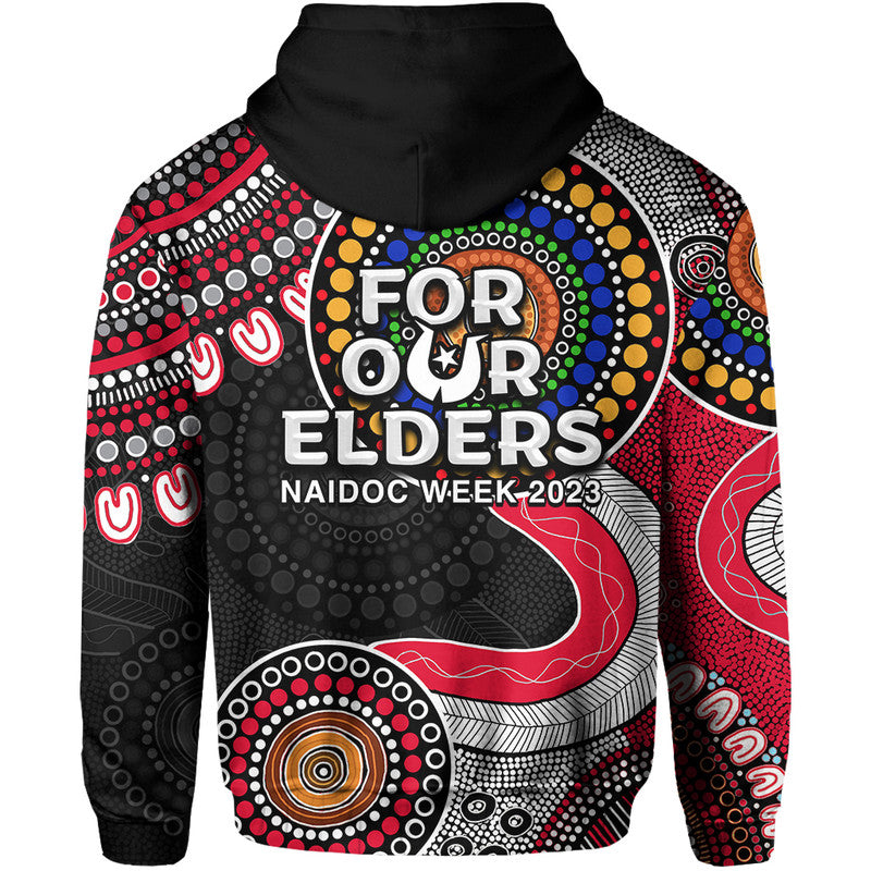 Bombers Rugby Hoodie NAIDOC 2023 Aboriginal LT6 - Vibe Hoodie Shop