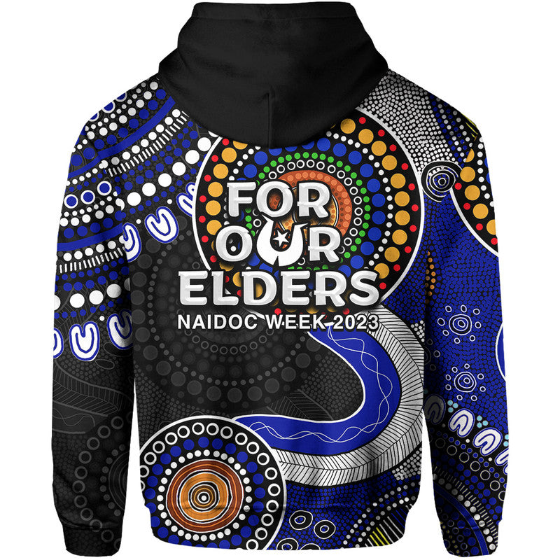 Bulldogs Rugby Hoodie NAIDOC 2023 Aboriginal LT6 - Vibe Hoodie Shop
