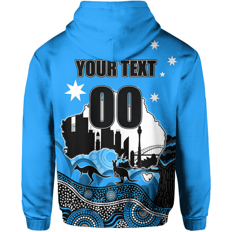 (Custom Personalised And Number) Happy Australia Day- Adelaide Strikers Hoodie LT6 - Vibe Hoodie Shop