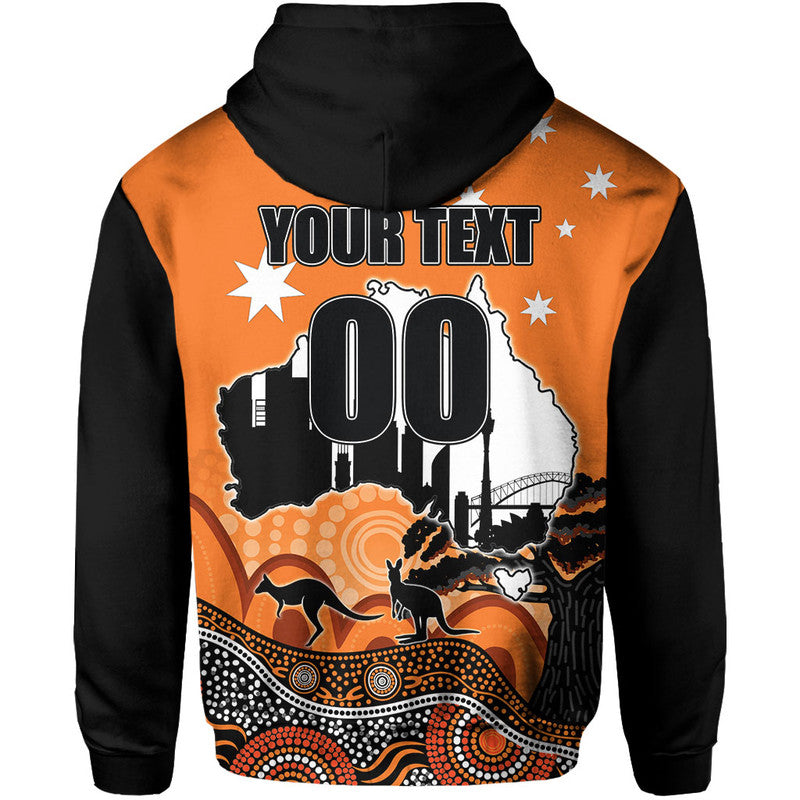 (Custom Personalised And Number) Happy Australia Day- Perth Scorchers Hoodie LT6 - Vibe Hoodie Shop