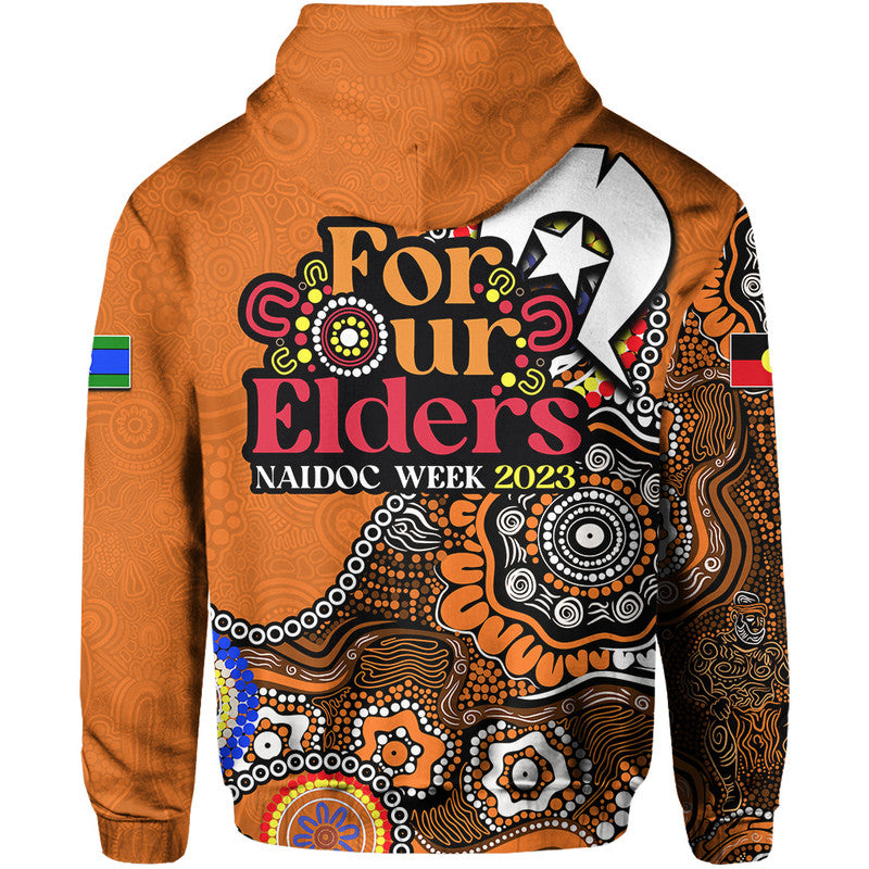 Perth Scorchers Cricket Hoodie NAIDOC 2023 Patterns LT6 - Vibe Hoodie Shop