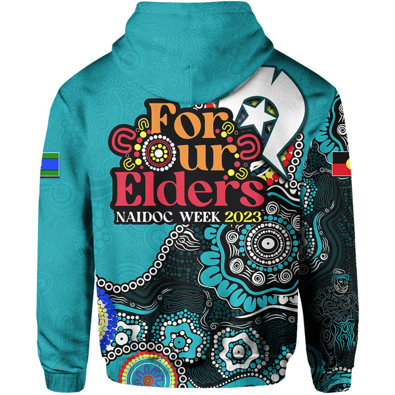 Brisbane Heat Cricket Hoodie NAIDOC 2023 Patterns LT6 - Vibe Hoodie Shop